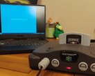Screenshot von Windows CE 2.11 auf dem Nintendo 64