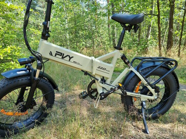 Das massive Fahrrad...