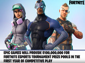 Fortnite Battle Royale Superstar: 100 Millionen Dollar als Preisgelder und 125 Millionen Spieler.
