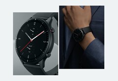 Die Amazfit GTR 2 bietet ein schickes Design mit einem runden Display und einem wasserfesten Gehäuse. (Bild: Huami)