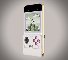 Das neueste Smartphone-Gamepad von Gamesir wurde offenbar vom Nintendo Game Boy inspiriert. (Bildquelle: Gamesir, bearbeitet)
