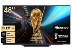 Kaufland bietet die 48 Zoll Version des Hisense A85H OLED-TVs zum stark reduzierten Deal-Preis an (Bild: Hisense)