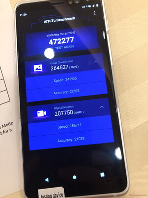 Snapdragon 865 reference device AiTuTu