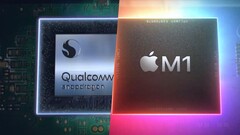 Qualcomm will die Apple M-Serie schon im nächsten Jahr übertreffen. (Bild: Qualcomm / Apple, bearbeitet)