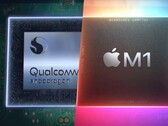 Qualcomm will die Apple M-Serie schon im nächsten Jahr übertreffen. (Bild: Qualcomm / Apple, bearbeitet)