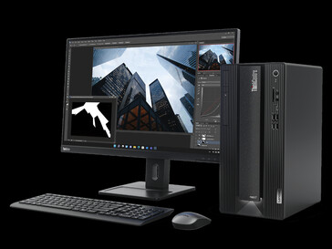 Das ThinkCentre Neo 70t kommt optional mit einer Nvidia-Grafikkarte (Bild: Lenovo)