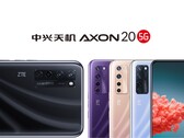 Das Axon 20 5G von ZTE wird es in den Farbvarianten Schwarz, Violett, Goldbraun sowie Hellbau geben.