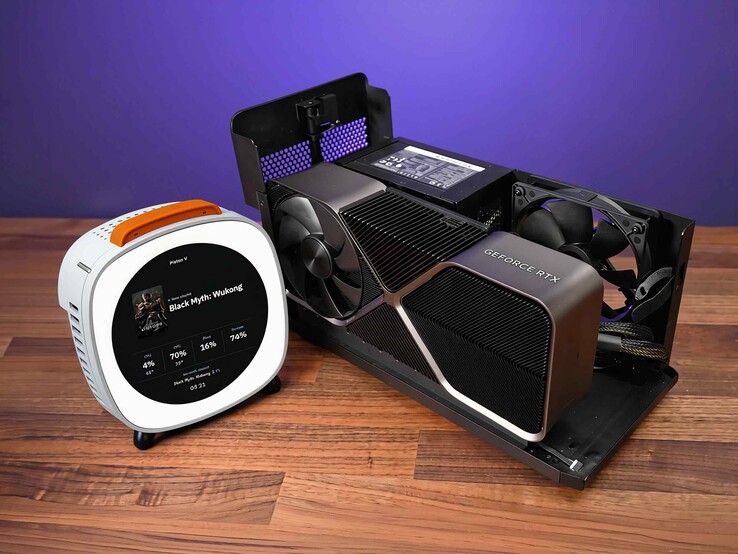 Der Piston V Mini-PC hat einen OCuLink-Port zum Anschluss einer eGPU