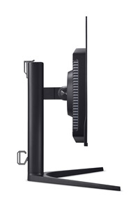 Am Standfuß dürfte sich etwa ein Headset ablegen lassen (Bild: X27U F5, Bildquelle: Acer)