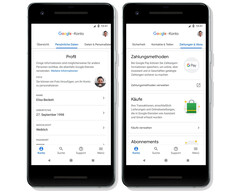 Das neue Google-Konto ist da: Aus