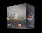 Der AMD Ryzen 9 7950X kommt offenbar in einer Verpackung mit einem Sichtfenster. (Bild: VideoCardz)