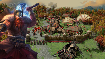 Thor in Age of Mythology Retold
