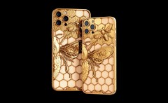 Die &quot;Honey Bee&quot;-Version des Apple iPhone 14 Pro ist auf 99 Stück limitiert. (Bild: Caviar)