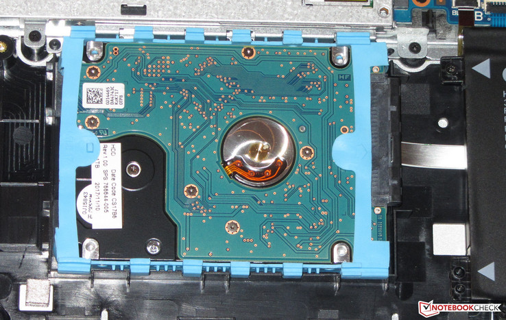 An Speicherplatz mangelt es dem HP-Envy-Notebook dank der 1-TB-Festplatte nicht