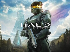 Offizielles Halo: Campaign Evolved Key-Artwork mit dem Master Chief