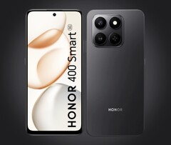 Das Honor 400 Smart 5G soll durch einen besonders großen Akku punkten. (Bildquelle: Honor, bearbeitet)