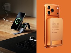 Die neueste Powerbank von Kuxiu lädt zwei Geräte zeitgleich. (Bildquelle: Kuxiu)