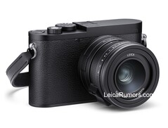 Die Leica Q3 Monochrom setzt auf ein dezentes Design ganz ohne rotes Leica-Logo. (Bildquelle: LeicaRumors)