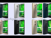 Das Moto G6, G6 Play und G6 Plus in allen Farbvarianten ist nun vor dem Start am 19. April zu sehen.