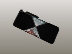 RTX 5090 im Custom-Battlefield-6-Design. (Bildquelle: Nvidia)
