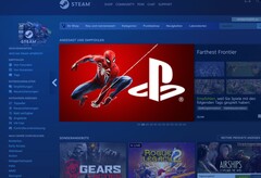 Sony plant angeblich einen eigenen Game-Launcher im Stil von Steam. (Bild: Sony / Insomniac / Valve, bearbeitet)