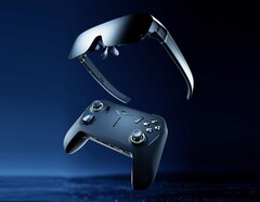 Tecno kombiniert einen kleinen Gaming-Handheld im Controller-Format mit einer AR-Brille. (Bild: Tecno)