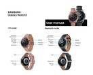 Zur Samsung Galaxy Watch 3 ist nun auch ein Handbuch in englischer Sprache geleakt.