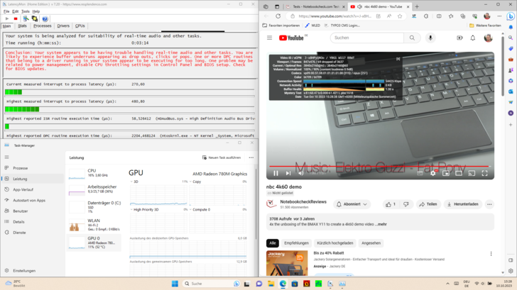 YouTube 4K60-Testvideo