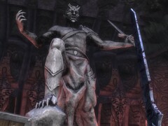 Mit der Quest „Rescue Joncis Dalomax“ zeigen die Entwickler des Fan-Projekts Skywind den bisher umfangreichsten Gameplay-Ausschnitt. (Bildquelle: YouTube / TESRSkywindOfficial)