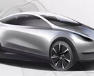 So könnte das neue Tesla Model 2, das unter anderem Namen erscheinen soll, aussehen. (Bild: Tesla)
