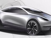 So könnte das neue Tesla Model 2, das unter anderem Namen erscheinen soll, aussehen. (Bild: Tesla)