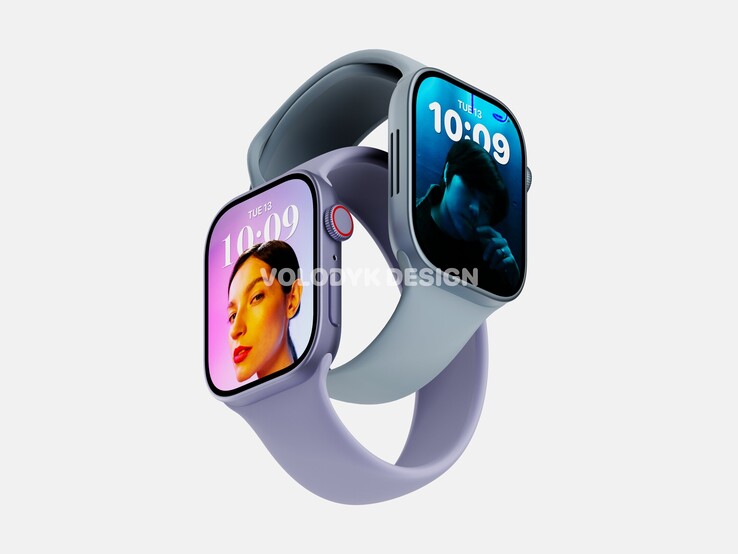 So soll entweder die Apple Watch Series 8 oder die Outdoor-Smartwatch von Apple aussehen. (Bild: @ld_vova)