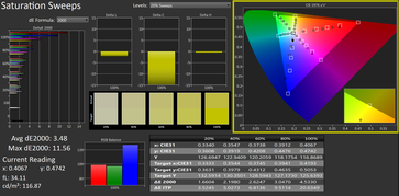 Kalibrierte Sättigung