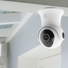 Aldi bietet mehrere Überwachungskameras an (Bild: Aldi, SH-IPC08)