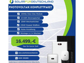 Huawei-Solaranlage mit Stromspeicher und bifazialen Solarmodulen samt Wallbox (Bild: Solar Für Deutschland)