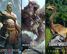 Spielecharts: Götter, Monster und Dinos dominieren die PS4-Charts.