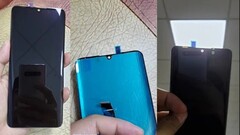 Leak: So soll das Huawei P30 Pro von vorne mit Single-Selfiecam aussehen. 