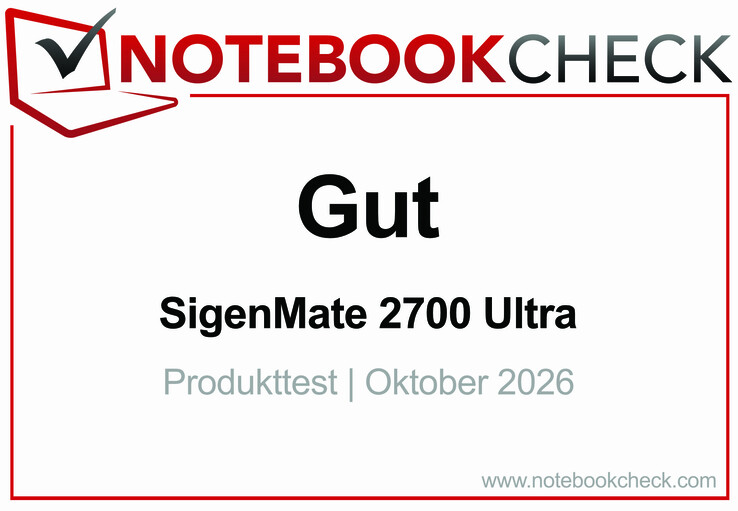 SigenMate 2700 Ultra Award