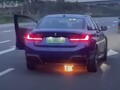 Der batteriebetriebene 3er BMW fing bei einer Testfahrt nahe der chinesischen Großstadt Zhengzhou an zu brennen (Bild: CnEVPost)