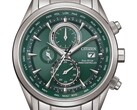 Citizen World Chronograph A.T. AT8260-85X Uhr mit grünem Zifferblatt