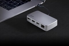 Elgatos neues Thunderbolt Dock bring vier Ports für unterwegs. (Bild: Corsair)