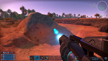 Im Bild: Ein Gameplay-Screenshot aus Galactic Survival.