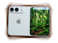 Das angeblich finale Design des ersten Foldable-Smartphones von Apple