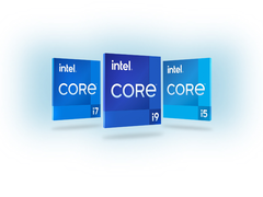 Artwork zu Intels Raptor Lake CPUs für Consumer.