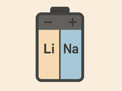 Neuartige Dualkationenbatterie der University of Limerick kombiniert Natrium und Lithium für höhere Reichweite (Bildquelle: GPT-image-1)