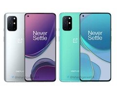 So sieht es von vorne und hinten aus: Das OnePlus 8T, das kommende Flaggschiff der OnePlus-Familie für Ende 2020.
