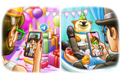 Mit Telegram kann man demnächst auch Videoanrufe machen (Bild: Telegram)