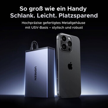 Das System ist kompakt (Bildquelle: Ugreen