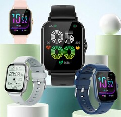 S38: Günstige Smartwatch startet global für 22 Euro in vier Farben