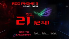 Das ROG Phone 5 wird in 8 Tagen vorgestellt (Bild: Asus)